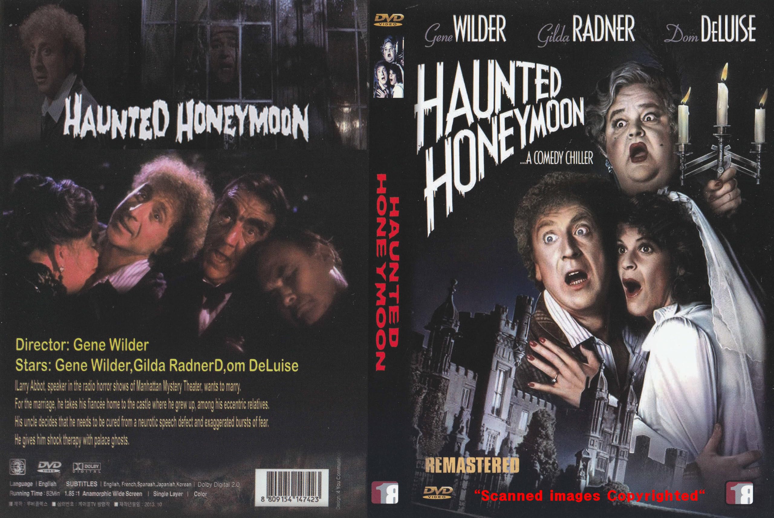 HAUNTED HONEYMOON (1986) Fre,Spa,Jap Subtitles by Gene Wilder
